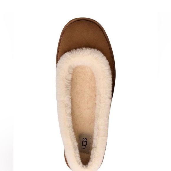 UGG Zora Ballet flats Chestnut viral sold out NWT - Picture 3 of 8